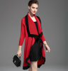 Spring Women Pleated Fashion New Popular Loose Big Size Shawl Jacket