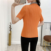 2020 Summer New Pleated T-shirt Women Fashion New Pleated Tops