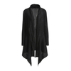 Spring Women Pleated Fashion New Solid Simple Big Size Comfortable Jacket Coat Tops