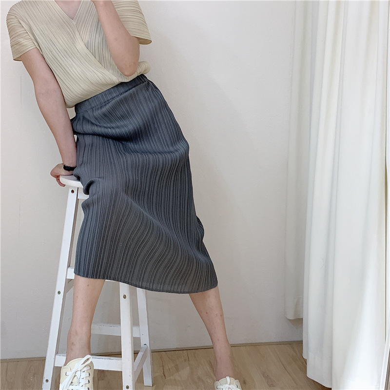 Women Pleated New Autumn Style Tidal Skirt