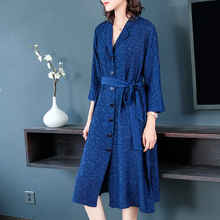 Winter Autumn Women Pleated Fashion New Tidal Loose Big Size Popular Jacket Belt High Quality Coat
