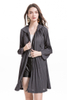 Autumn Women Pleated Hooded Coat Autumn New Loose Large Jacket