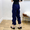 New Arrival Women Pleated Fashion New Pants Ankle-length Trousers Popular Tidal Pants
