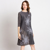 Women High-end European And American Ladies' Wear Original Autumn New One Piece Pleated Dress
