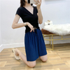 2020 New Pleated Fashion New Women's Straight Pants Loose Large Women's Pants