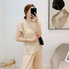 Pleated Top Women's 2021 Spring And Summer New Large Women's Fashion Thin Tops