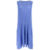 2021 Summer New Korean Irregular Split Solid Color Dress With Lace Up Waist To Show Thin Long Dress