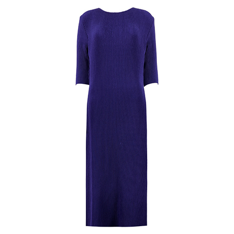 French Retro Spring And Autumn Dress New Women's Fashion Pleated Dress