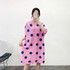 Women Jacket Pleated Polka Dot Coat Summer 2020 New Cardigan Style Plus Size Coat