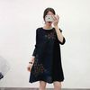 Women Dress 2020 New Spring Fashion New Large Red Pleated Dress