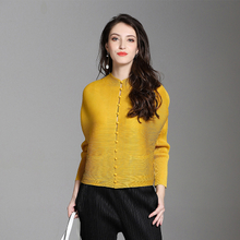 New Spring Clothes 2019 Women Cardigans Loose Large-sized Pleated Sunscreen Jackets