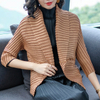 Women Pleated Fashion New Tidal Popular Tops Jacket Coats