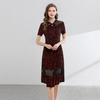 Summer Fashion Dot Print Pleated Fashion New Loose Popular Dresses