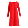 Mother Red Age Reducing Pleated Dress Spring 2021 New Women's Loose Plus Size Dress