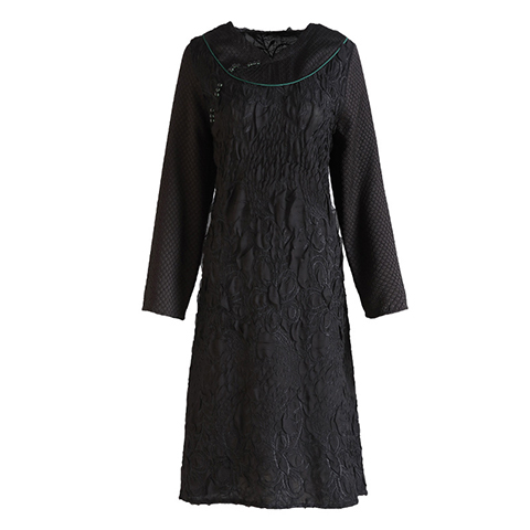 Chinese Style Retro Modified Cheongsam Spring 2021 New High End Pleated Dress