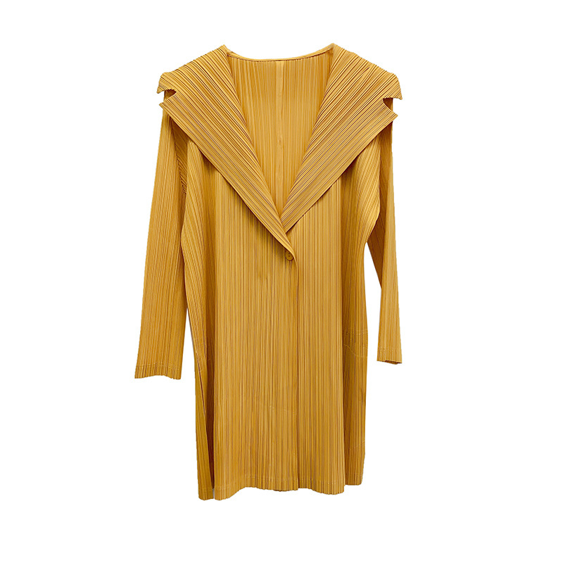Pleated Coat 2020 Summer New High-end Long Sleeve Versatile Top Women's Suit Cardigan