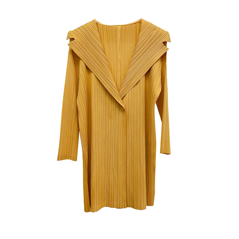 Pleated Coat 2020 Summer New High-end Long Sleeve Versatile Top Women's Suit Cardigan