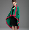 Spring Women Pleated Fashion New Popular Loose Big Size Shawl Jacket