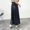 Women Pleated Fashion New Tidal Big Size Loose Trousers Tidal Pants