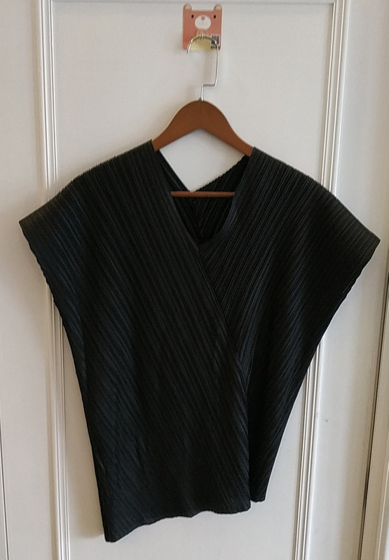 Women Shirt Summer New Style Loose Big Size Pure Colour Pleated Tidal Tops