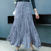 Spring Mesh Pleated Half-length Skirt Popular Female A-shaped Skirt