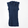 Spring Summer 2020 Pleated Sleeveless Top Women's Fashion Simple Fashion Thin Style Perspective Chiffon Shirt