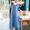 Spring Fashion New Women Dress Pleats Loose Big Size Popular Dress