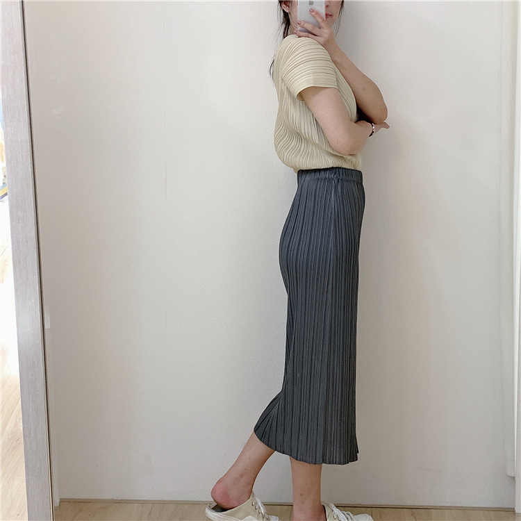 Women Pleated New Autumn Style Tidal Skirt