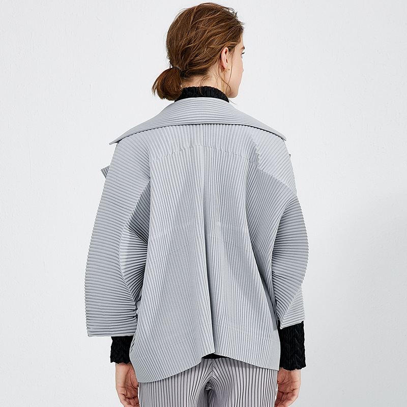 Spring 2020 New Polo Bat Sleeve Coat Short Thickened Slim Women's Jacket Coat