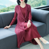 Spring Women Pleated Fashion New Tidal Lady Elegant Popular Dresses