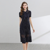 Summer Fashion Dot Print Pleated Fashion New Loose Popular Dresses