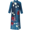 Chinese Style Retro Modified Cheongsam Dress Spring 2021 New Women's Loose Printed Dress