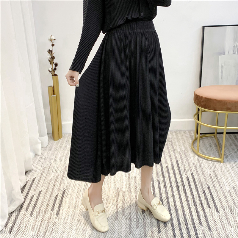 Spring 2020 Women Pleated Fashion New Tidal Jacket Trousers Two Pieces Clothing Set