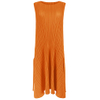 2021 Summer New Korean Irregular Split Solid Color Dress With Lace Up Waist To Show Thin Long Dress