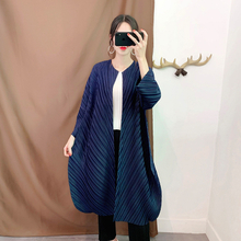 Winter Autumn Women Pleated Fashion New Tidal Big Size Loose Popular Jacket Coat