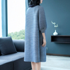 Spring Women Pleated Fashion New Tidal Loose Lady Long Jacket Coat