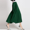 Women Original High Waist Pleat Wide Leg Pants Fashion High-end Autumn Trousers
