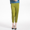 New Loose Large Size Autumn Women Pleated Pants Elastic Waist Capris Trend Trousers